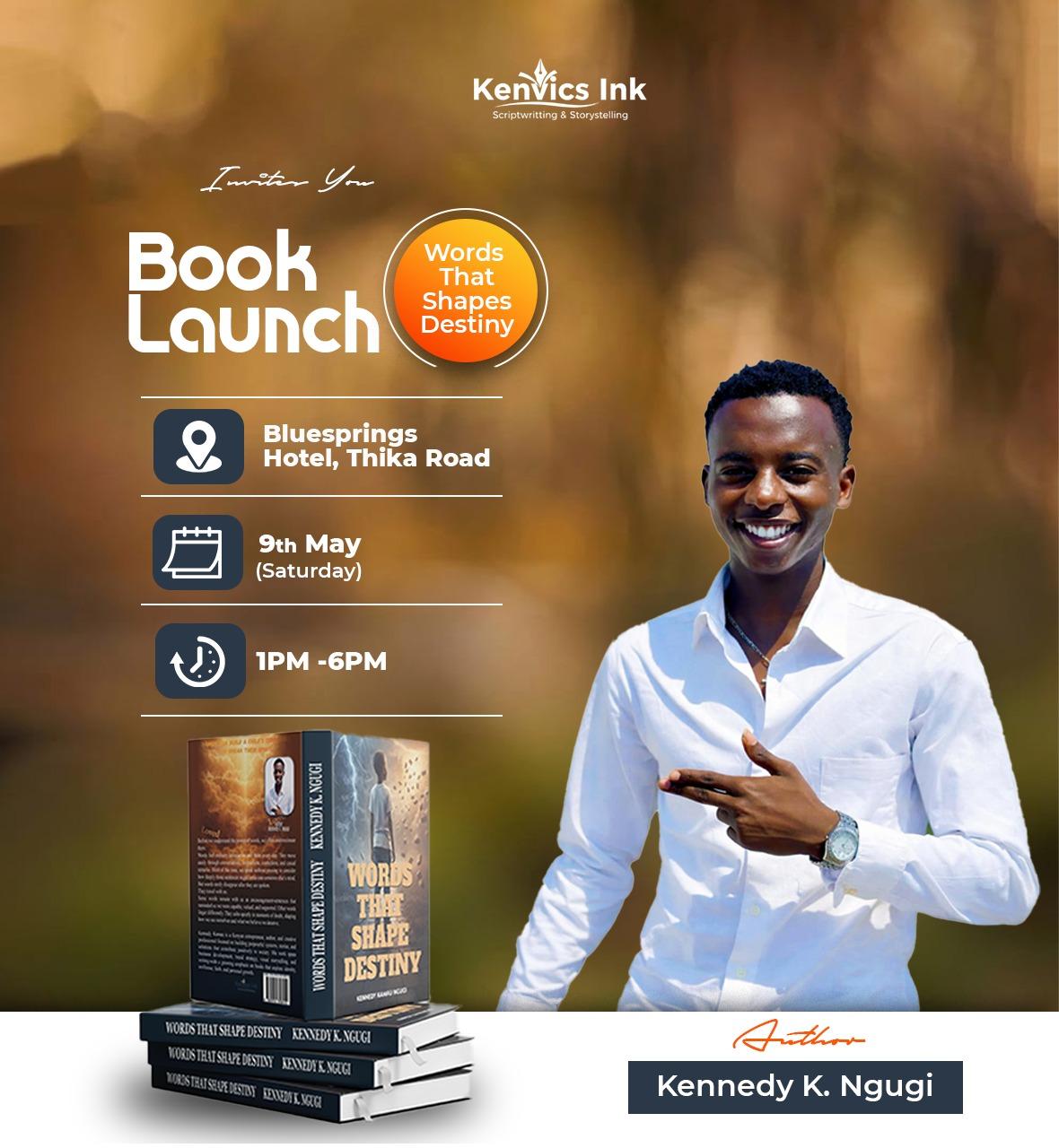 WORDS THAT SHAPE DESTINY BOOK LAUNCH