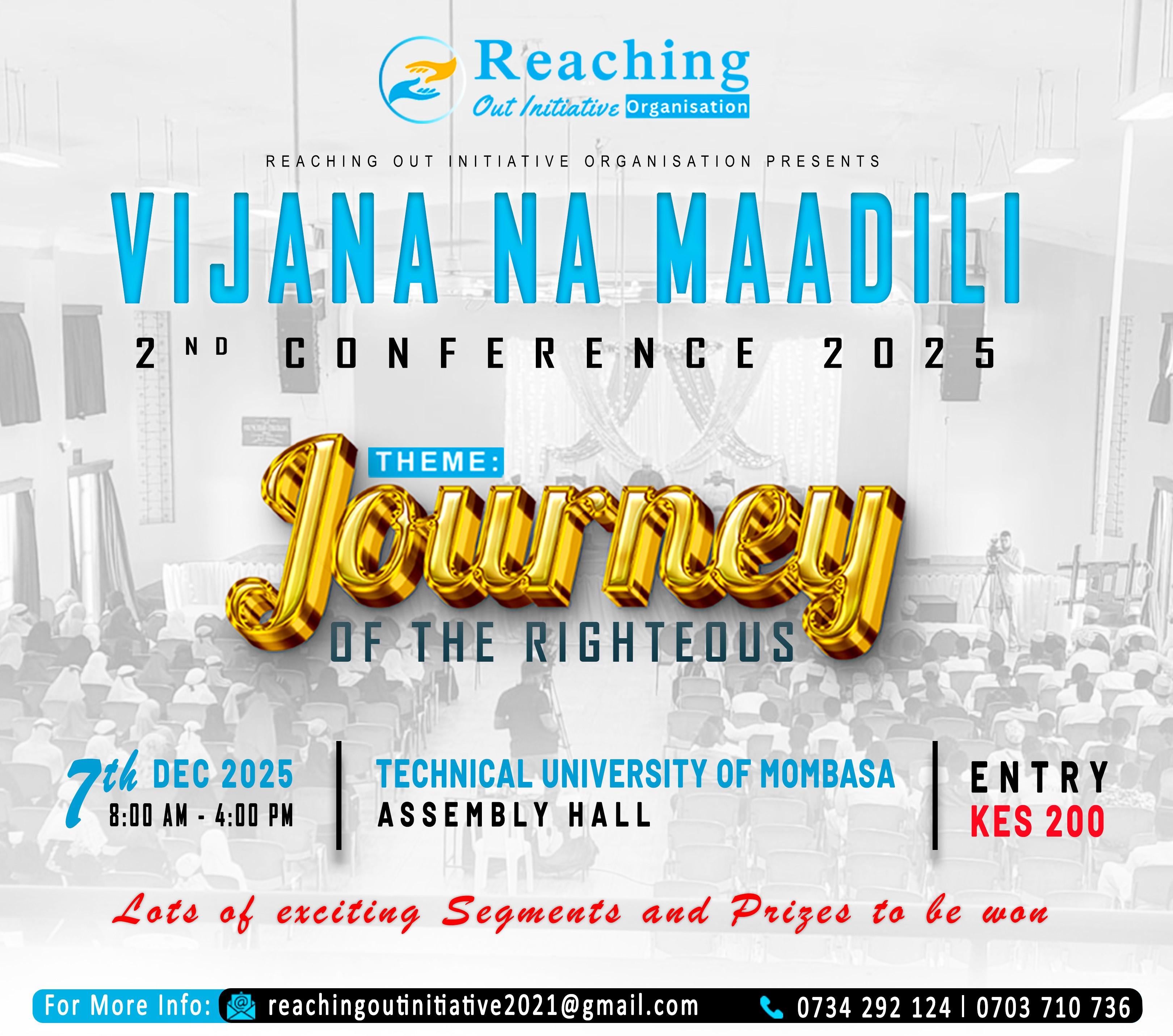 VIJANA NA MAADILI 2nd Conference 2025