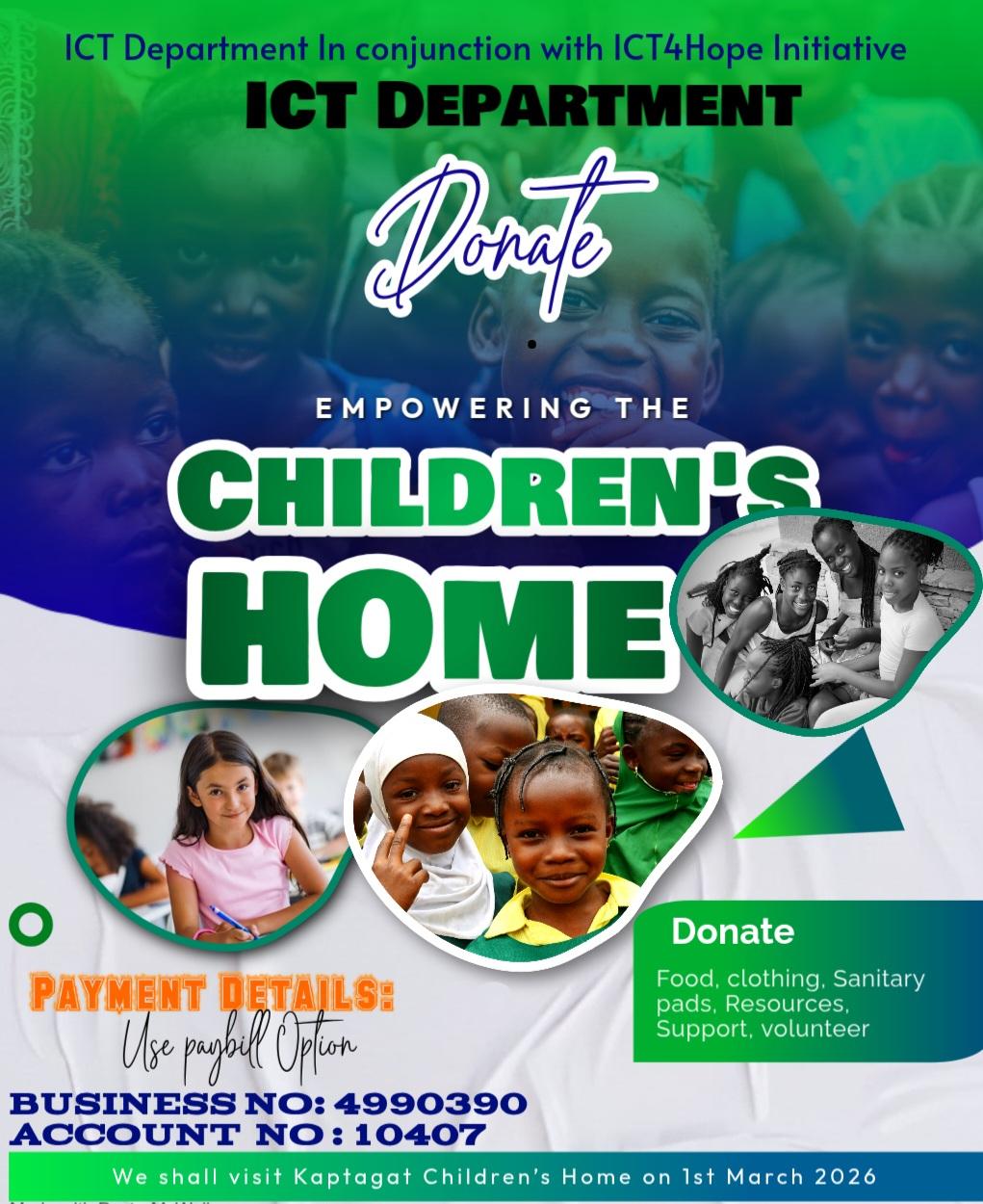 ICT Department Children's Home Visit